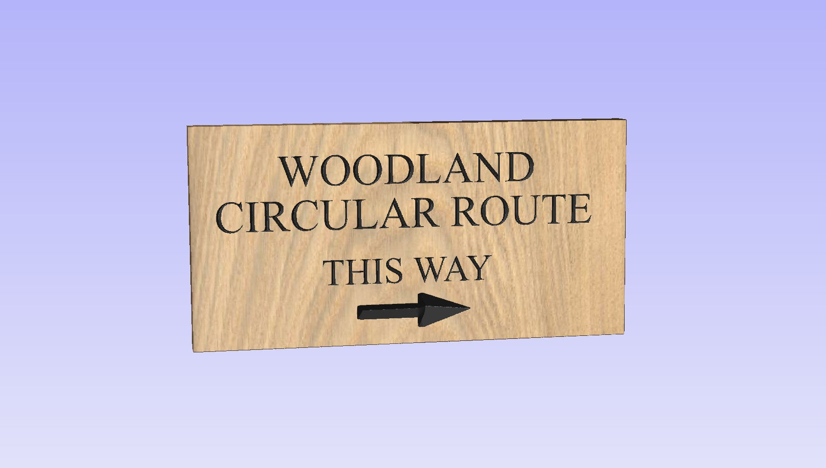 Custom order 2 oak signs