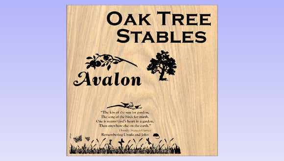 Custom order 3 signs