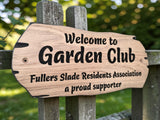 Personalized Oak Wood Sign | Engraved Home Address Plaque
