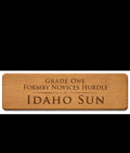 Custom order oak sign 4x12 in