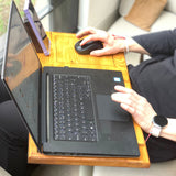 Wooden Laptop Lap Desk – Portable Sofa and Bed Laptop Tray