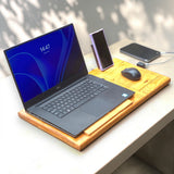 Wooden Laptop Lap Desk – Portable Sofa and Bed Laptop Tray