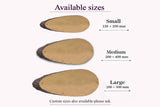 Available sizes for live edge oak house sign small medium large