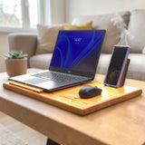Wooden Laptop Lap Desk – Portable Sofa and Bed Laptop Tray